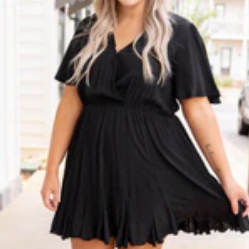Chic soul Authentic Memories Dress, Black